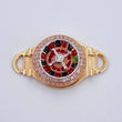 Charm Roulette 4.2gr / 1.2in / 18K Gold $