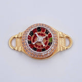 Charm Roulette 4.2gr / 1.2in / 18K Gold $
