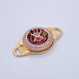 Charm Roulette 4.2gr / 1.2in / 18K Gold $