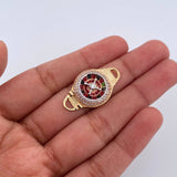 Charm Roulette 4.2gr / 1.2in / 18K Gold $