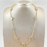 Cadena Aro Seguido Trebol 28gr / 60cm / Nac.Esp. Oro 18K ©