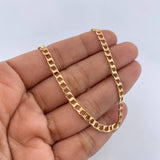 Panzer Chain 15.3gr / 65.5cm / 3.4mm Yellow Gold +1 18K &