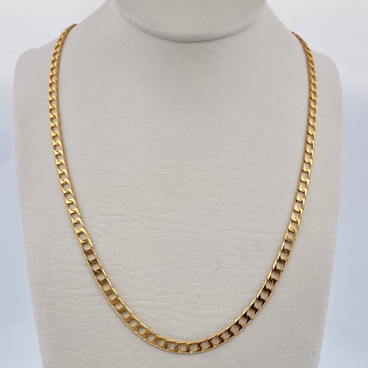 Panzer Chain 15.3gr / 65.5cm / 3.4mm Yellow Gold +1 18K &