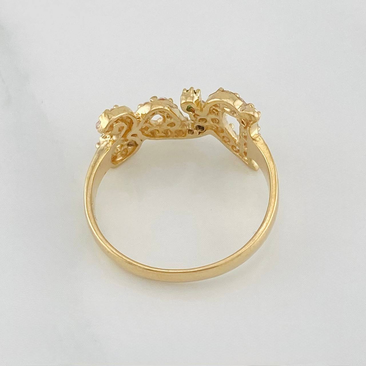 Anillo Dios 3.15g / T7 1/4 Oro Amarillo 18K