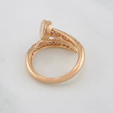 Anillo Clavo 4.55g / T6 1/2 Oro Rosa 18K