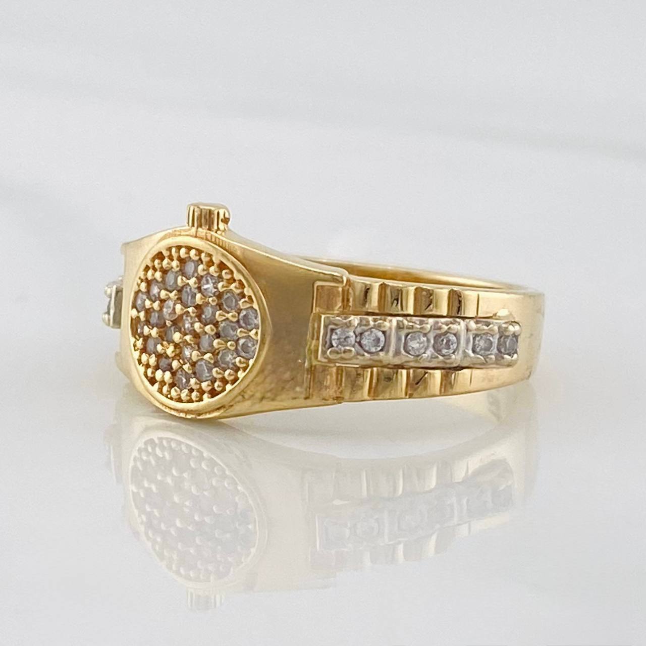 Anillo Sello 3.9g / T6 1/2 Oro Amarillo 18K