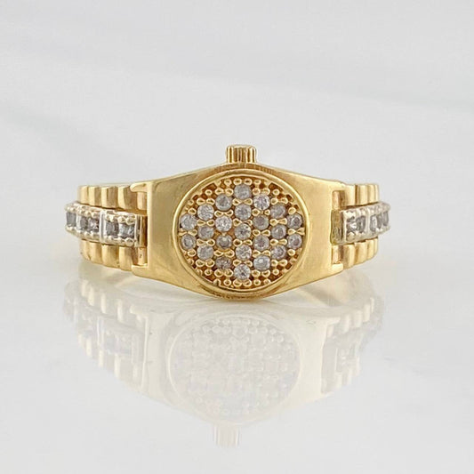 Signet Ring 3.9g / T6 1/2 Yellow Gold 18K