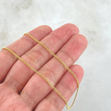 Cuban Links 1.4gr / 17.7in / +1 18K Gold