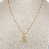 Set Cadena y Dije Veneciana + Jesus De La Misericordia 1.7gr / 17 3/4 in / Oro Amarillo 18K &