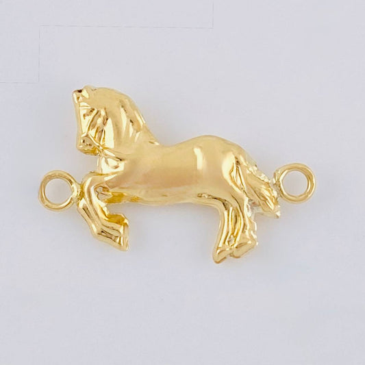 Charm Horse 0.8 g / 3/4 in Yellow Gold 18K