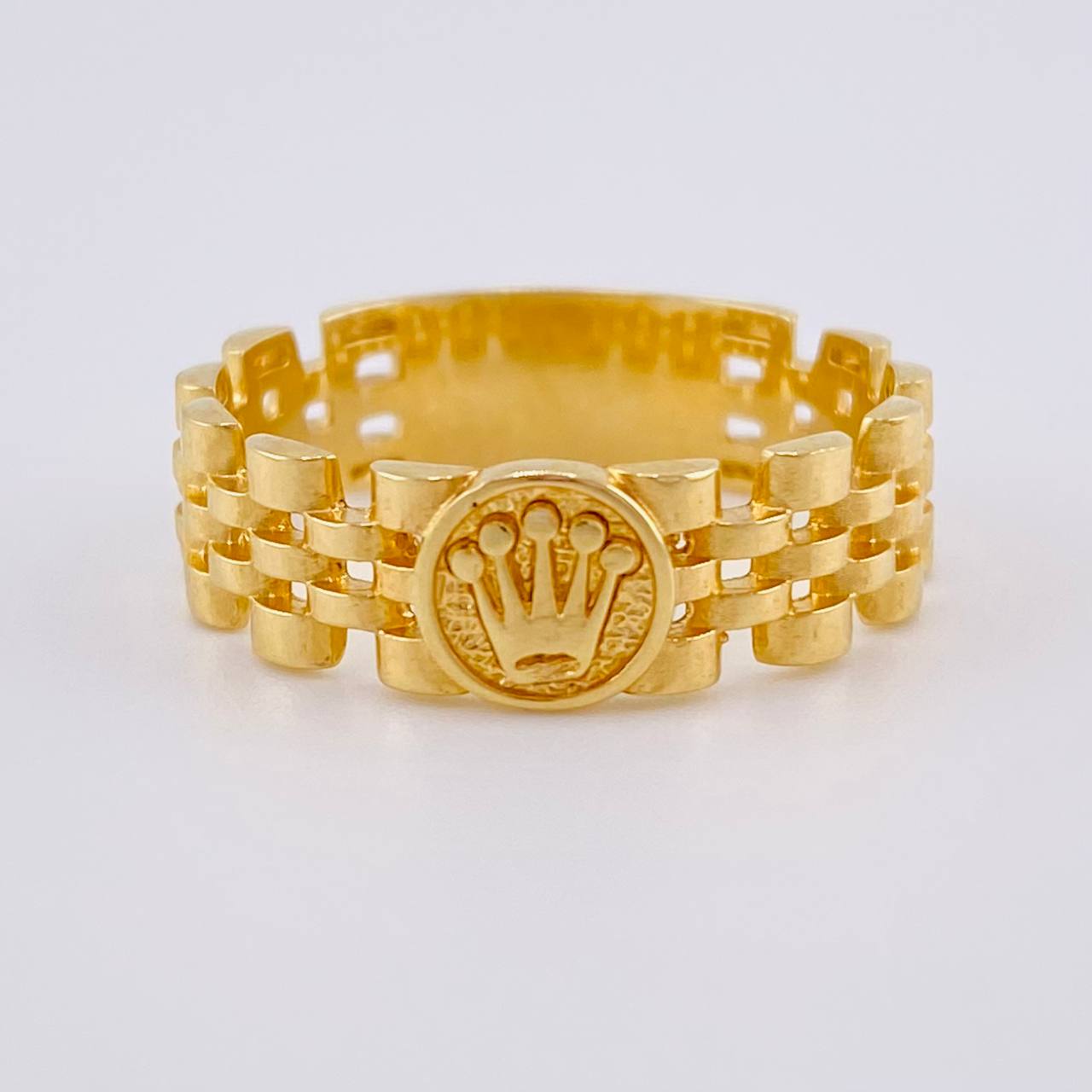 Ring Correa Crown 3.55 g / T7 1/4 Yellow Gold 18K