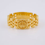 Ring Correa Crown 3.55 g / T7 1/4 Yellow Gold 18K