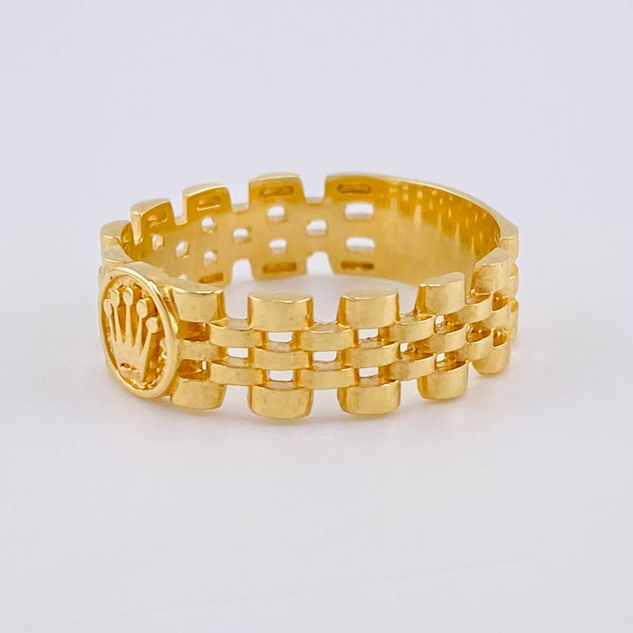 Ring Correa Crown 3.55 g / T7 1/4 Yellow Gold 18K