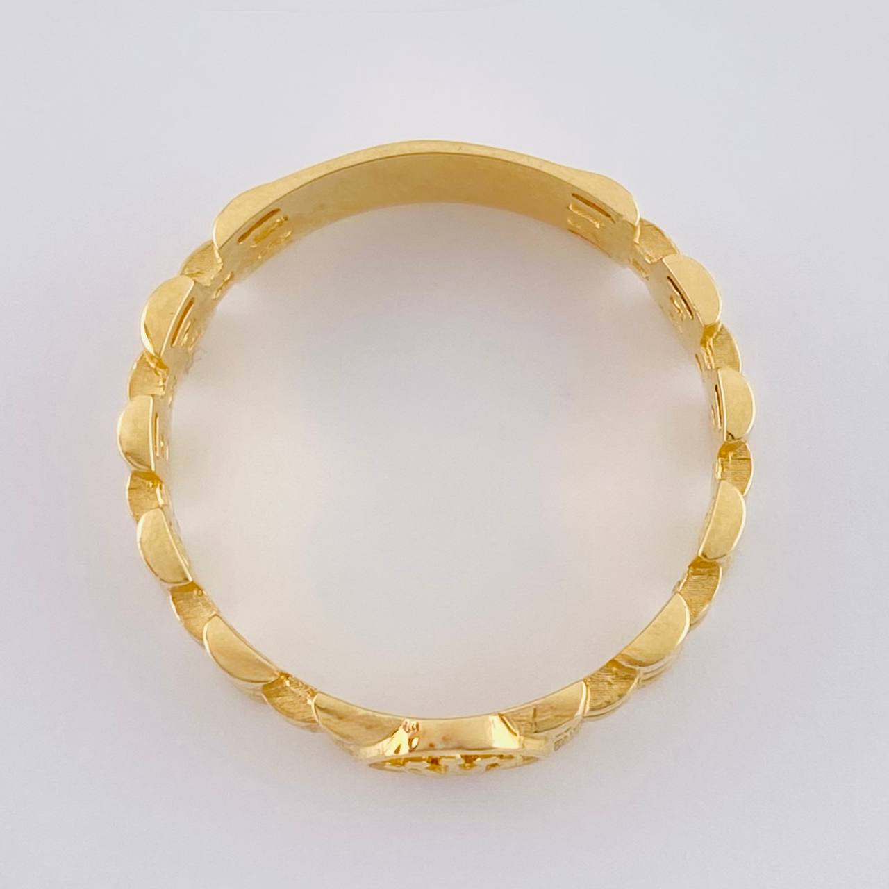 Ring Correa Crown 3.55 g / T7 1/4 Yellow Gold 18K