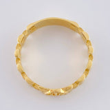 Ring Correa Crown 3.55 g / T7 1/4 Yellow Gold 18K