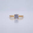Solitaire Ring 1.45gr / Size 5 1/2 / 18K Gold $