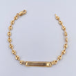 Bracelet GC 1.9gr / 5.7in / 18K Gold &