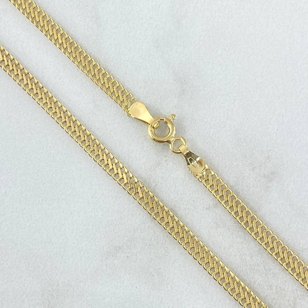 Cadena Sedusa 4.2gr / 17 3/4 in / 3.9mm Oro Amarillo +3 18K *