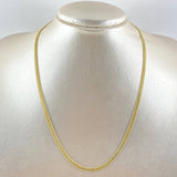 Cadena Sedusa 3.05gr / 19 1/2 in / 3.18mm Oro Amarillo +3 18K !