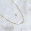 Espiga Chain 1.65gr / 45cm / 1.2mm Yellow Gold +3 18K