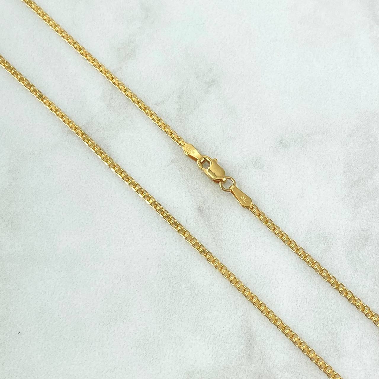 Bismark Chain 3.5gr / 45cm / 1.5mm Yellow Gold +0 18K *