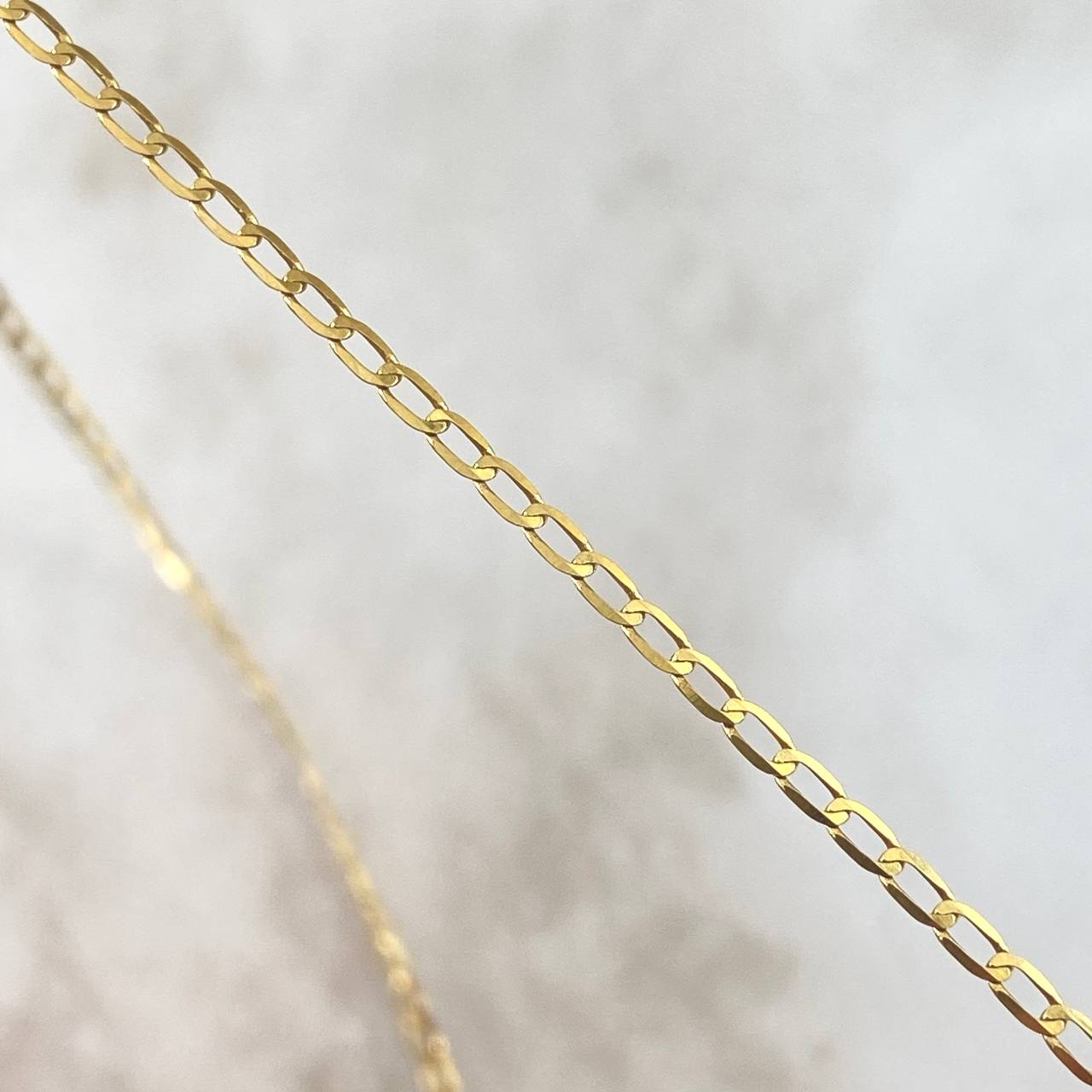 Cadena Cubana 1.75gr / 45cm / 1.6mm Oro Amarillo +1 18K