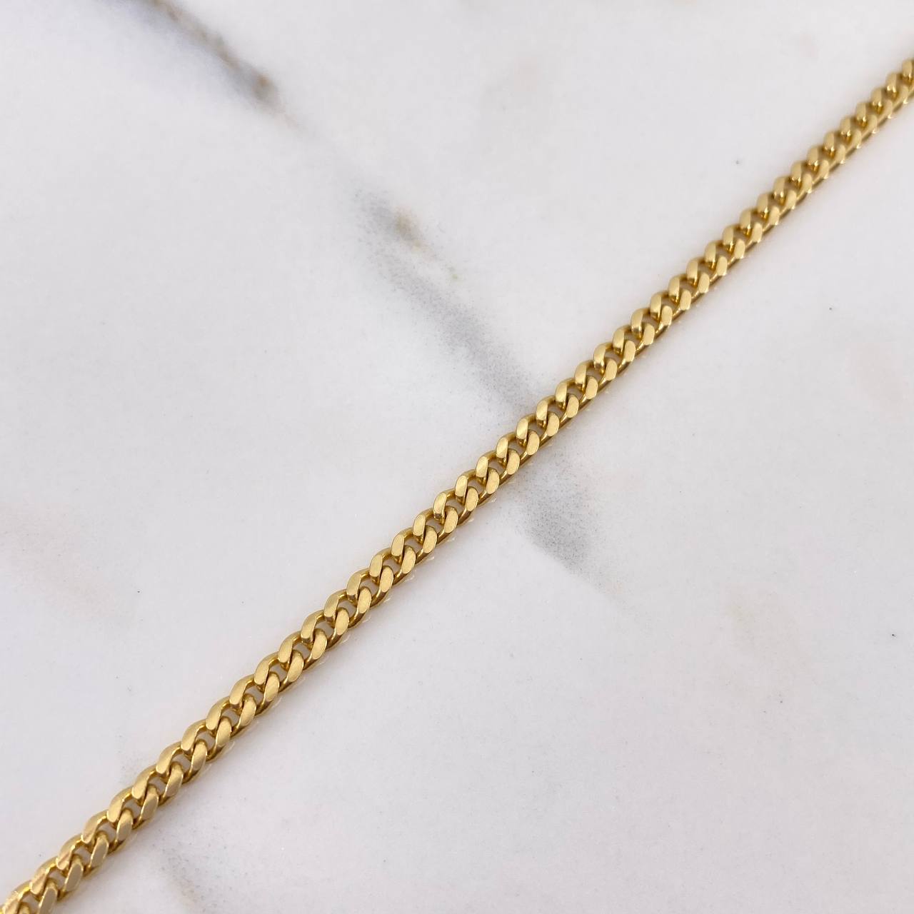 Pulso Cubano 8.55gr / 21cm / 3.2mm Oro Amarillo +0 18K #