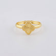 Clover Diamond Cut Ring 1.1g / T10 Yellow Gold 18K