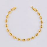 Pulso GC Diamantado 3.15g / 17.5cm / 4.6mm Oro Amarillo 18K