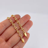 Pulso GC Diamantado 3.15g / 17.5cm / 4.6mm Oro Amarillo 18K