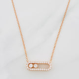 Msk Classic Link Chain 3.75g / 16 1/2 in / 1.7mm 18K Rose Gold