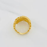 Espiga Ring 5.35g / Size 6 1/2 Yellow Gold 18K