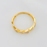 Triangle Ring 2.15g / T7 Yellow Gold 18K