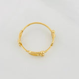 Link Ring 1.4g / Size 6 1/4 Yellow Gold 18K