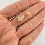 Pendant Virgen del Carmen 2g / 1 1/4 in Yellow Gold 18K