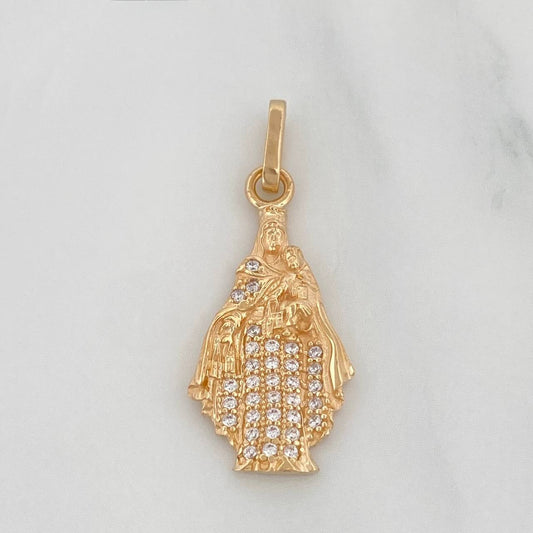Dije Virgen del Carmen 2g / 1 1/4 in Oro Amarillo 18K
