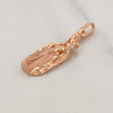 Pendant Virgen del Carmen 2.2g / 1 1/4 in 18K Rose Gold
