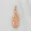 Pendant Virgen del Carmen 2.2g / 1 1/4 in 18K Rose Gold
