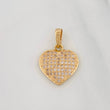 Dije Corazón 1.65g / 3/4 in Oro Amarillo 18K