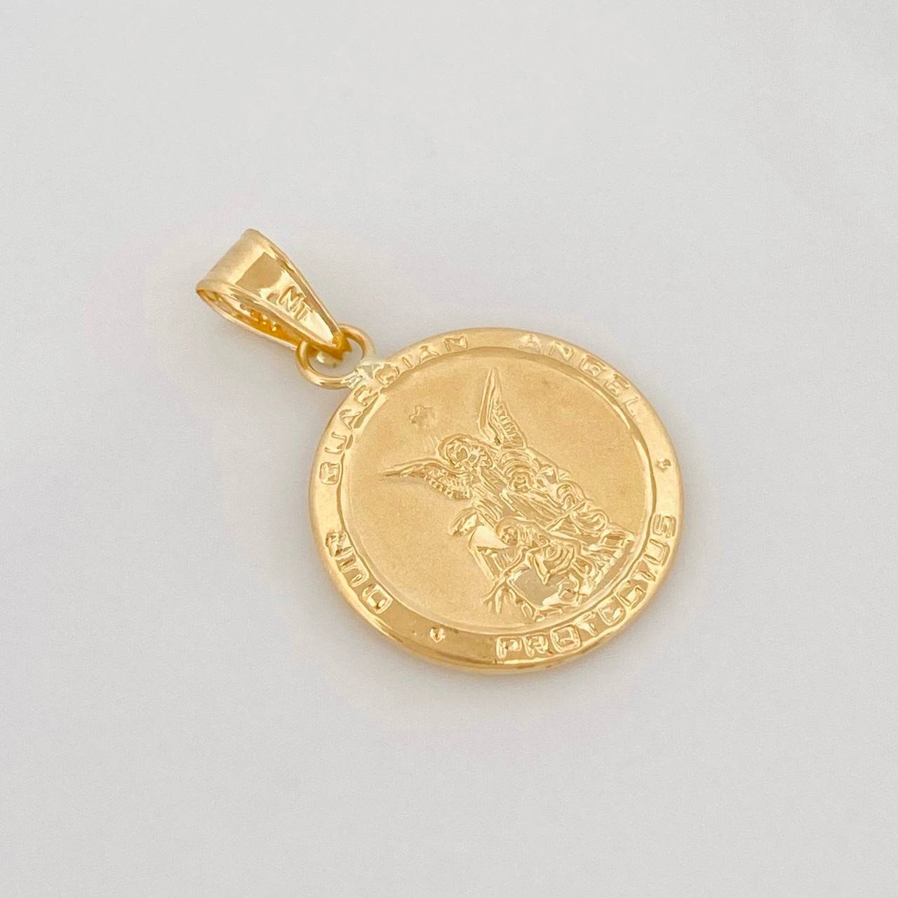 Dije San Miguel Arcángel 1.25g / 1 in Oro Amarillo 18K
