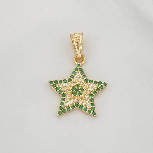 Dije Estrella 1.3g / 1 in Oro Amarillo 18K