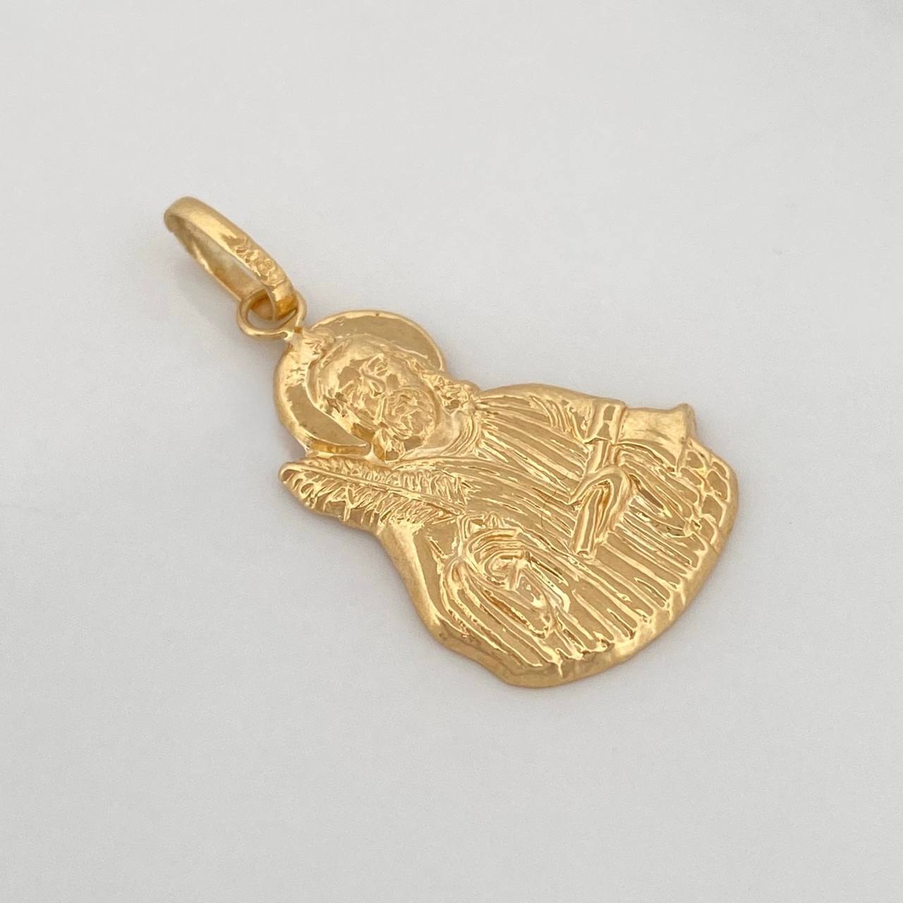 Dije San Vicente Mártir 1.5g / 1 1/4 in Oro Amarillo 18K