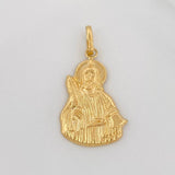 Dije San Vicente Mártir 1.5g / 1 1/4 in Oro Amarillo 18K