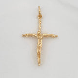 Dije Cruz Cristo 1.7g / 1 1/2 in Oro Amarillo 18K
