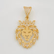 Pendant Lion 3.25g / 1 1/4 in Yellow Gold 18K