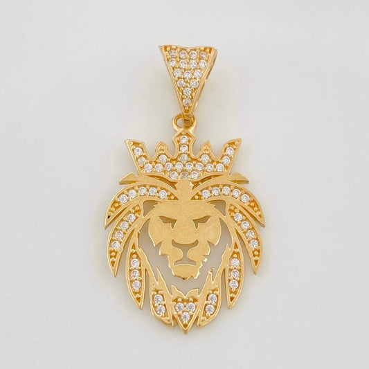 Dije León 3.25g / 1 1/4 in Oro Amarillo 18K