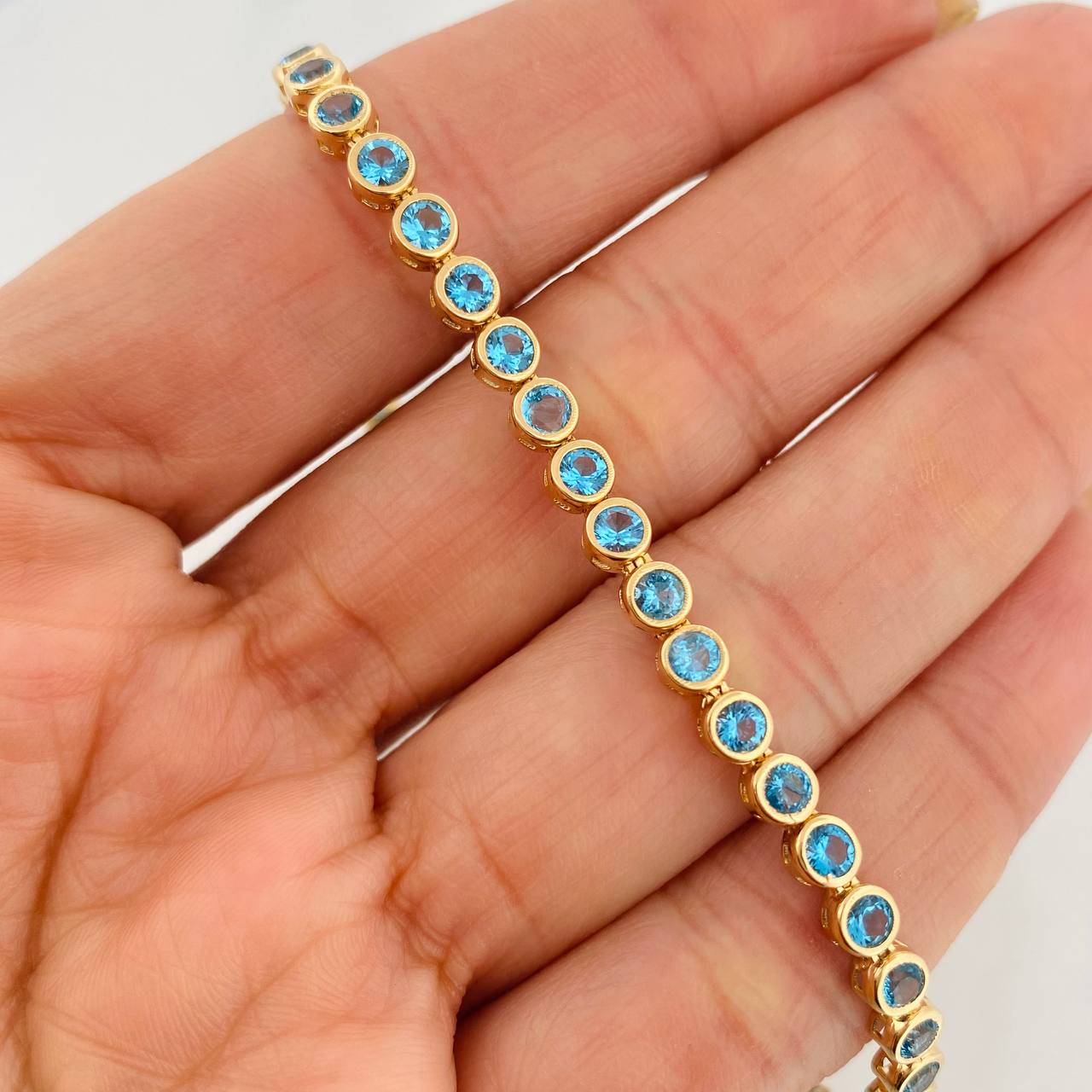 Tennis Bracelet 9.2g / 7 1/4 in / 4.24mm 18K Yellow Gold