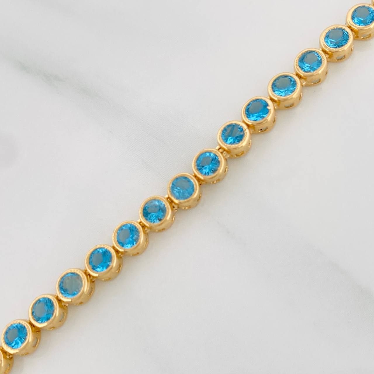 Tennis Bracelet 9.2g / 7 1/4 in / 4.24mm 18K Yellow Gold