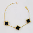Bracelet Clover Classic Link 5.6g / 7 3/4 in / 1.5mm 18K Yellow Gold