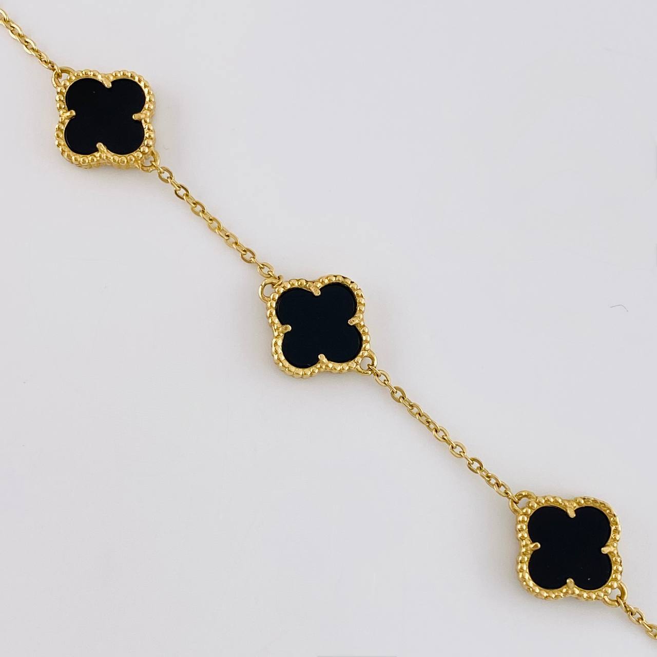Bracelet Clover Classic Link 5.6g / 7 3/4 in / 1.5mm 18K Yellow Gold